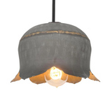 Lotus Galvanized Ceiling Light