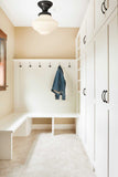 Traditional Milk Glass CEILING LIGHT Fixture