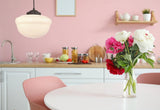 Acorn Milk Glass Pendant Light