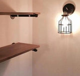 Industrial Wall Sconce Light with Edison Bulb