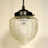 Antique Clear Glass Pendant Light