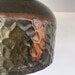 Verde Green and Copper Metal Dome Ceiling Light