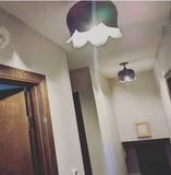 Lotus Galvanized Ceiling Light