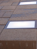 6x9 LED Paver Light with Paver Soldier Course - Nox Lighting