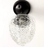 Acorn Antique Glass Ceiling Light with Chain