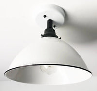 Large White Enamel Modern Farmhouse Ceiling Lighting