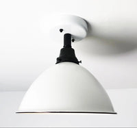 Large White Enamel Modern Farmhouse Ceiling Lighting