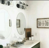 Mason Jar Bathroom Vanity Light