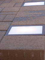 6x9 LED Paver Light with Paver Soldier Course - Nox Lighting